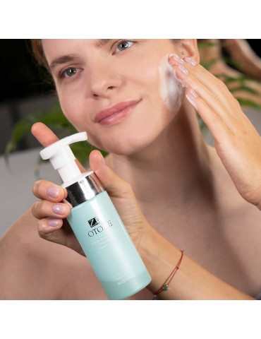 Воздушная пенка для сухой и нормальной кожи лица Otome Aqua Basic Care Moistrurising Cleansing
